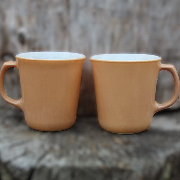 Corelle Tan Mugs Set - Picture 1 of 6